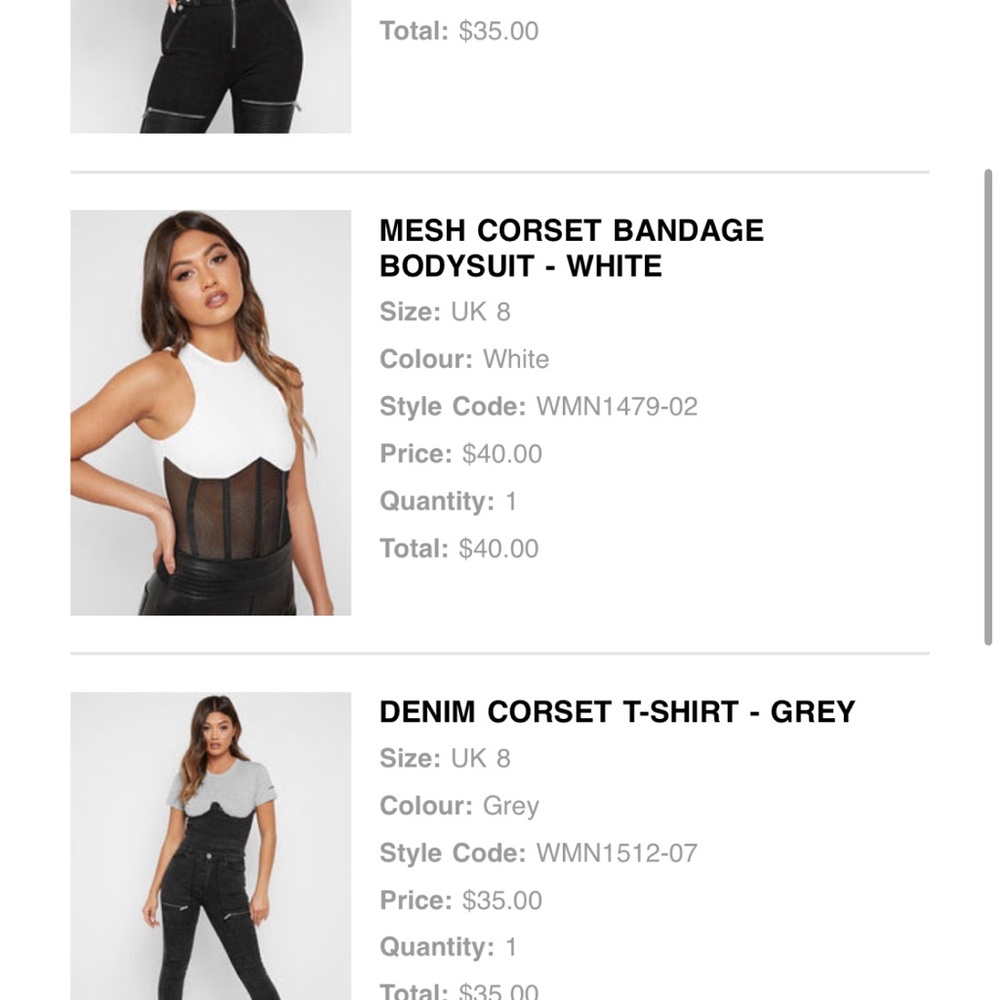 meshki lot of clothes please chose which you like and i will create a listing